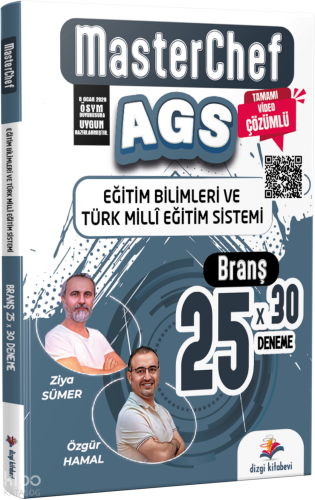 Dizgi Kitap 2026 MasterChef MEB AGS Eğitim Bilimleri ve Türk Milli Eği