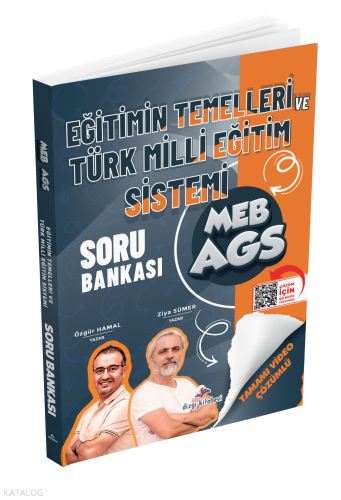 Dizgi Kitap 2026 MEB-AGS Eğitimin Temelleri ve Türk Milli Eğitim Sistemi Soru Bankası Çözümlü
