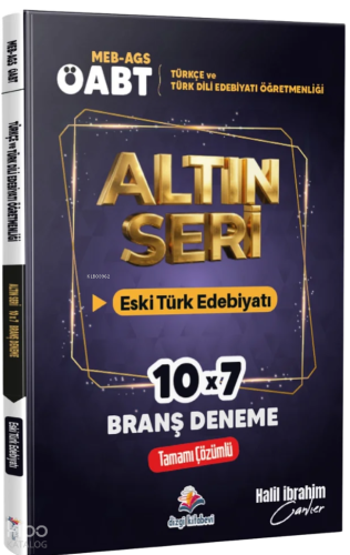 Dizgi Kitap 2026 MEB AGS ÖABT Altın Seri Türkçe Öğretmenliği - Türk Di