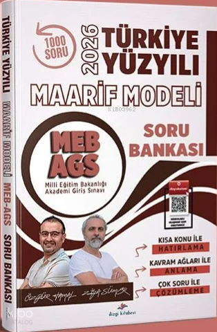 Dizgi Kitap 2026 MEB AGS Türkiye Yüzyılı Maarif Modeli Tamamı Video Çözümlü Soru Bankası