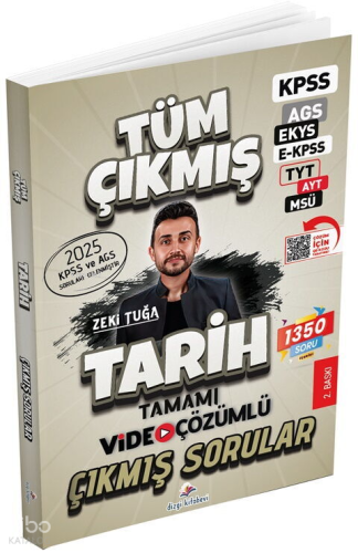 Dizgi Kitap 2026 Tarih Tüm Sınavlar Tamamı Video Çözümlü Çıkmış Sorula