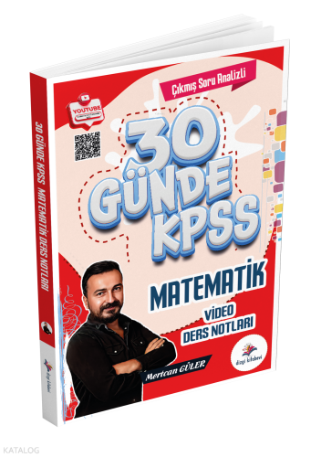 Dizgi Kitap KPSS 30 Günde Matematik Çıkmış Soru Analizli Video Ders Notları