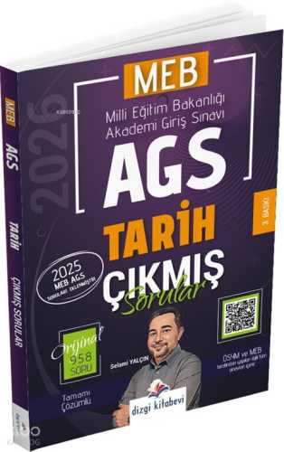 Dizgi Kitap MEB AGS Tarih Çıkmış Sorular | Selami Yalçın | Dizgi Kitap