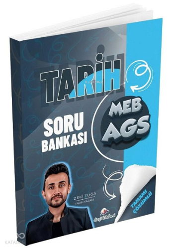 Dizgi Kitap MEB-AGS Tarih Soru Bankası Çözümlü | Zeki Tuğa | Dizgi Kit