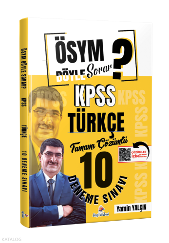 Dizgi Kitap ÖSYM Böyle Sorar 2026 KPSS Türkçe Tamamı PDF Çözümlü 10 Deneme Sınavı