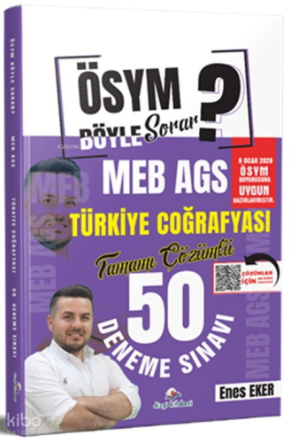 Dizgi Kitap ÖSYM Böyle Sorar 2026 MEB AGS Türkiye Coğrafyası Tamamı PD