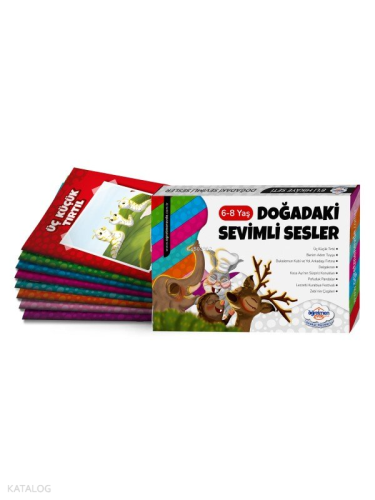 Doğadaki Sevimli Sesler 8'Li Hikaye Seti