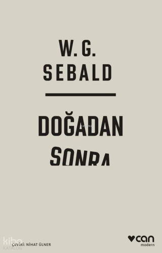 Doğadan Sonra | W.g. Sebald | Can Yayınları