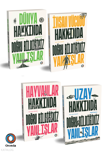 Doğru Bildiğimiz Yanlışlar Seti | Matt Brown | Orenda Kitap