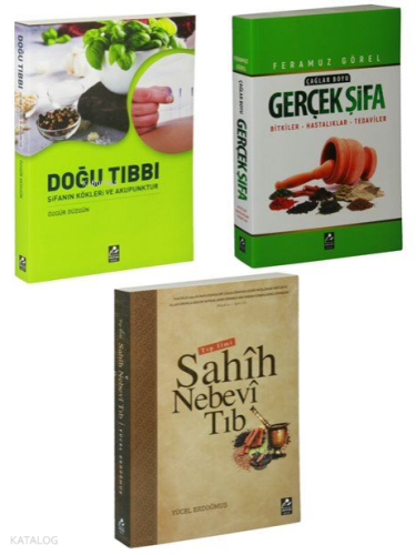 Doğu Tıbbı ve Sahih Nebevi Tıp Gerçek Şifa Seti (3 Kitap) | Yücel Erdo