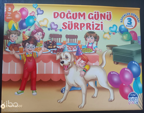 Doğum Günü Sürprizi (3 Boyutlu) | Kolektif | Martı Çocuk Yayınları