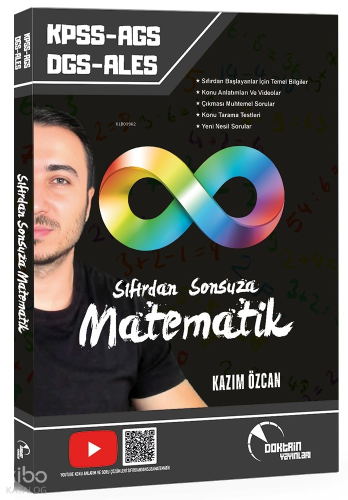 Doktrin KPSS MEB-AGS DGS ALES Sıfırdan Sonsuza Matematik Konu Özetli Soru Bankası