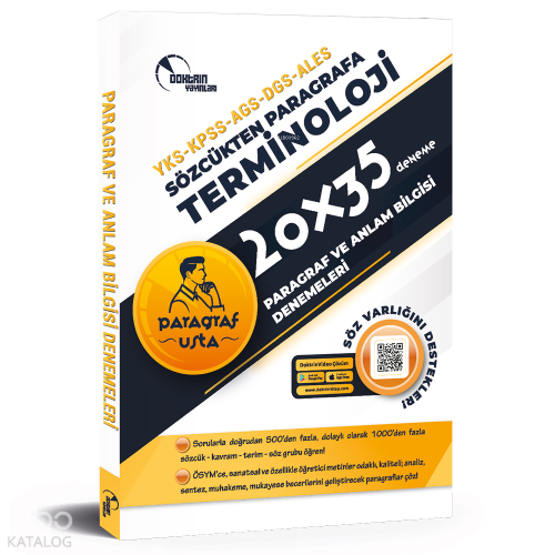 Doktrin KPSS MEB-AGS DGS ALES YKS Terminoloji Paragraf ve Anlam Bilgis