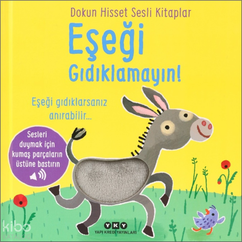 Dokun Hisset Sesli Kitaplar - Eşeği Gıdıklamayın! (Ciltli) | Sam Tapli