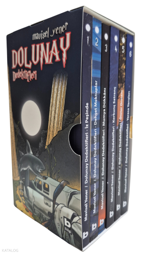 Dolunay Dedektifleri Serisi (6 Kitap Kutulu Set) | Mavisel Yener | Bil