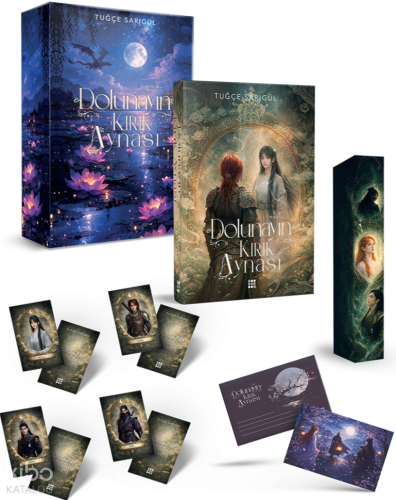 Dolunayın Kırık Aynası (Ciltli - Kutulu) | Tuğçe Sarıgül | Dokuz Yayın