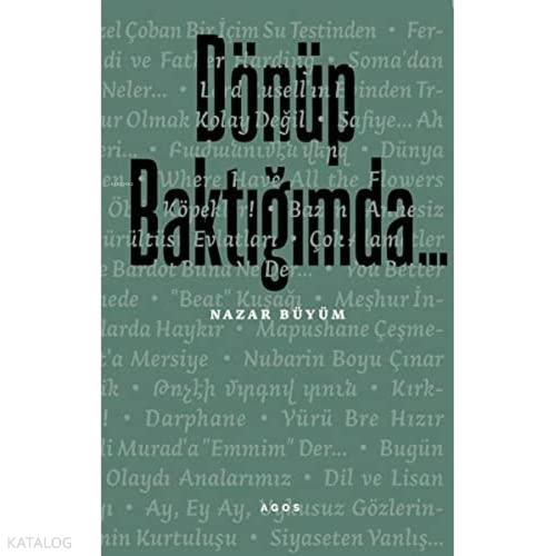 Dönüp Baktığımda