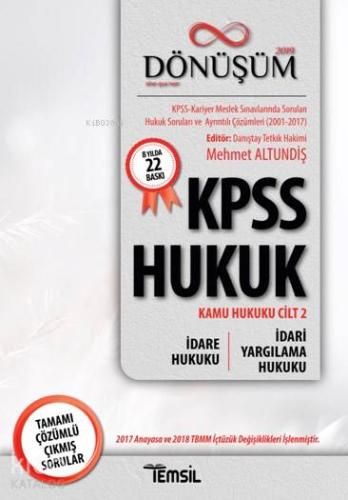 Dönüşüm - İdare Hukuku - İdari Yargılama Hukuku; Kpss Hukuk