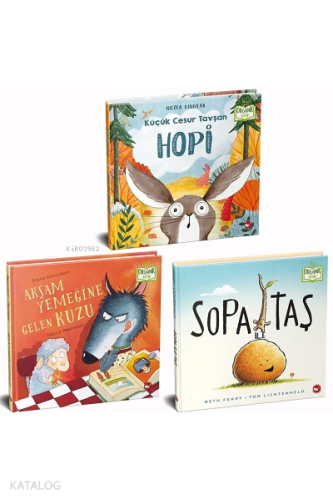 Dostluk Kitapları Set - Organik Kitap (3 Kitap Takım)