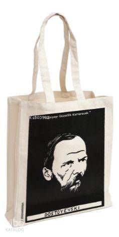 Dostoyevski Karikatür-Aforizma Bez Çanta