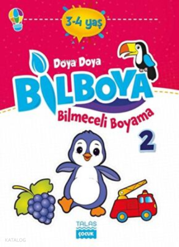 Doya Doya Bil Boya Bilmeceli Boyama 2 3-4 Yaş