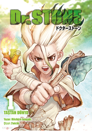 Dr. Stone -1: Taştan Dünya | Riichiro İnagaki | Kayıp Kıta Yayınları