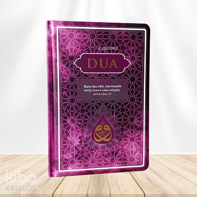 Dua (Evrâd-ı Şerîfe) Büyük Boy - Arapça+Türkçe - Lila (Genişletilmiş Yeni Baskı)