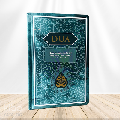 Dua (Evrâd-ı Şerîfe) Büyük Boy - Arapça+Türkçe - Turkuaz (Genişletilmiş Yeni Baskı)