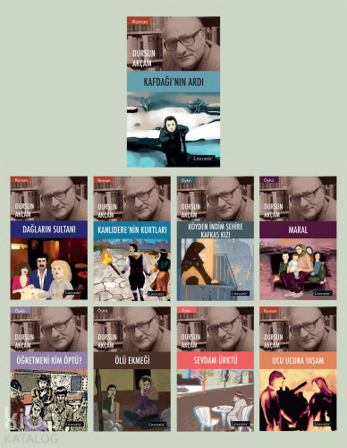 Dursun Akçam Kitaplığı Seti (9 Kitap Takım) | Dursun Akçam | Literatür