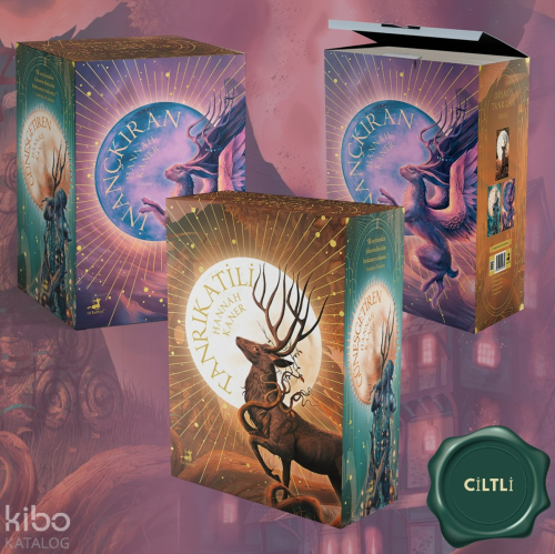 Düşmüş Tanrılar Serisi (Kutulu - 3 Kitap - Ciltli) | Hannah Kaner | Ol