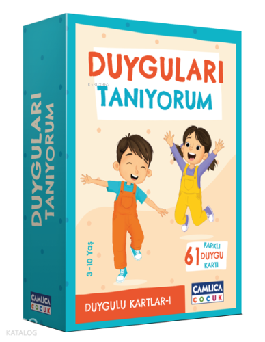 Duyguları Tanıyorum;Duygulu Kartlar-1 | Kolektif | Çamlıca Çocuk Yayın