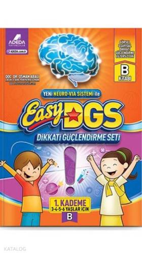 EASY Dikkati Güçlendirme Seti 3-6 yaş A Kitapçığı | | Adeda Yayıncılık