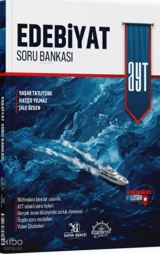 Edebiyat Denizi AYT Edebiyat Soru Bankası | Jale Özgen | Edebiyat Deni