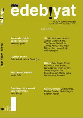 Edebiyat; Sayı: 18 | Kolektif | Özgür Yayınları (Pasif)