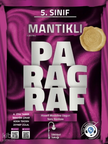 Edebiyat Sokağı 5. Sınıf Paragraf Mantıklı Soru Bankası | Kolektif | E