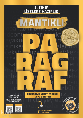 Edebiyat Sokağı 8. Sınıf Paragraf Mantıklı Soru Bankası