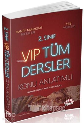 Editör 2.Sınıf Vıp Tüm Dersler Konu Anlatımlı | | Editör Yayınevi