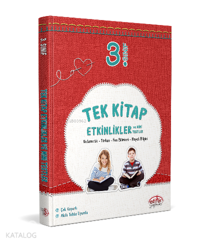 Editör 3. Sınıf Tek Etkinlikler ve Mini Testler
