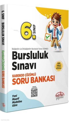 Editör Yayınevi 6. Sınıf Bursluluk Tamamı Çözümlü Fasiküllü 5 Deneme S