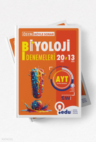 Edu Yayınları Ayt Biyoloji Branş Denemeleri