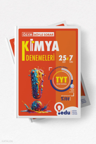 Edu Yayınları Tyt Kimya Branş Denemeleri