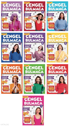 Efsane Çengel Bulmaca (10 Kitap) | Kolektif | Dokuz Yayınları