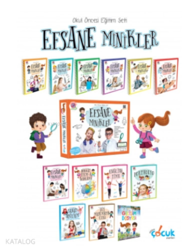 Efsane Minikler Okul Öncesi Eğitim Seti