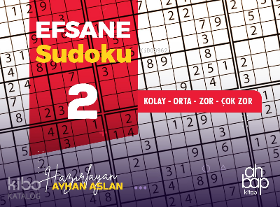 Efsane Sudoku 2 | Ayhan Aslan | Ahbap Kitap