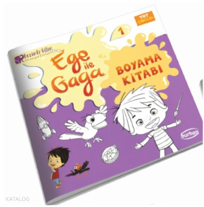 Ege İle  Gaga Boyama Kitabı 1