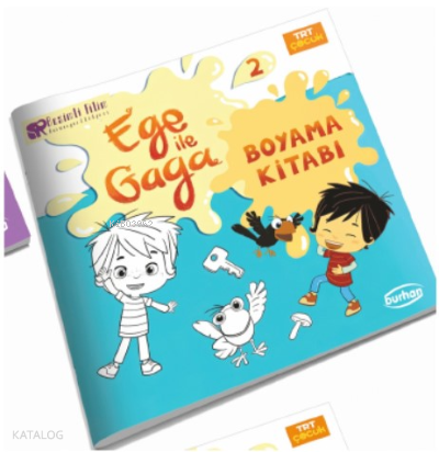 Ege İle Gaga Boyama Kitabı 2