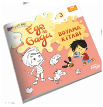 Ege İle Gaga Boyama Kitabı 3