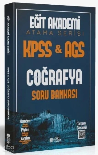 Eğit Akademi KPSS MEB-AGS Coğrafya Atama Serisi Soru Bankası
