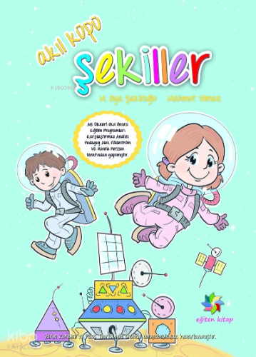 Eğiten Kitap Şekiller Akıl Küpü (6 Yaş - Spiralli)