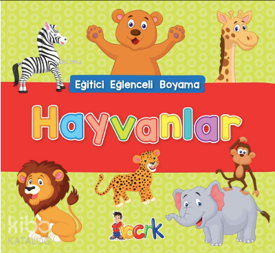 Eğitici Eğlenceli Boyama Hayvanlar